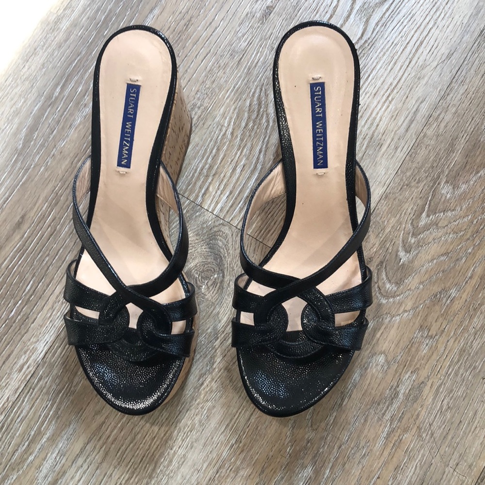 Stuart Weitzman wedge heels size 7.5
